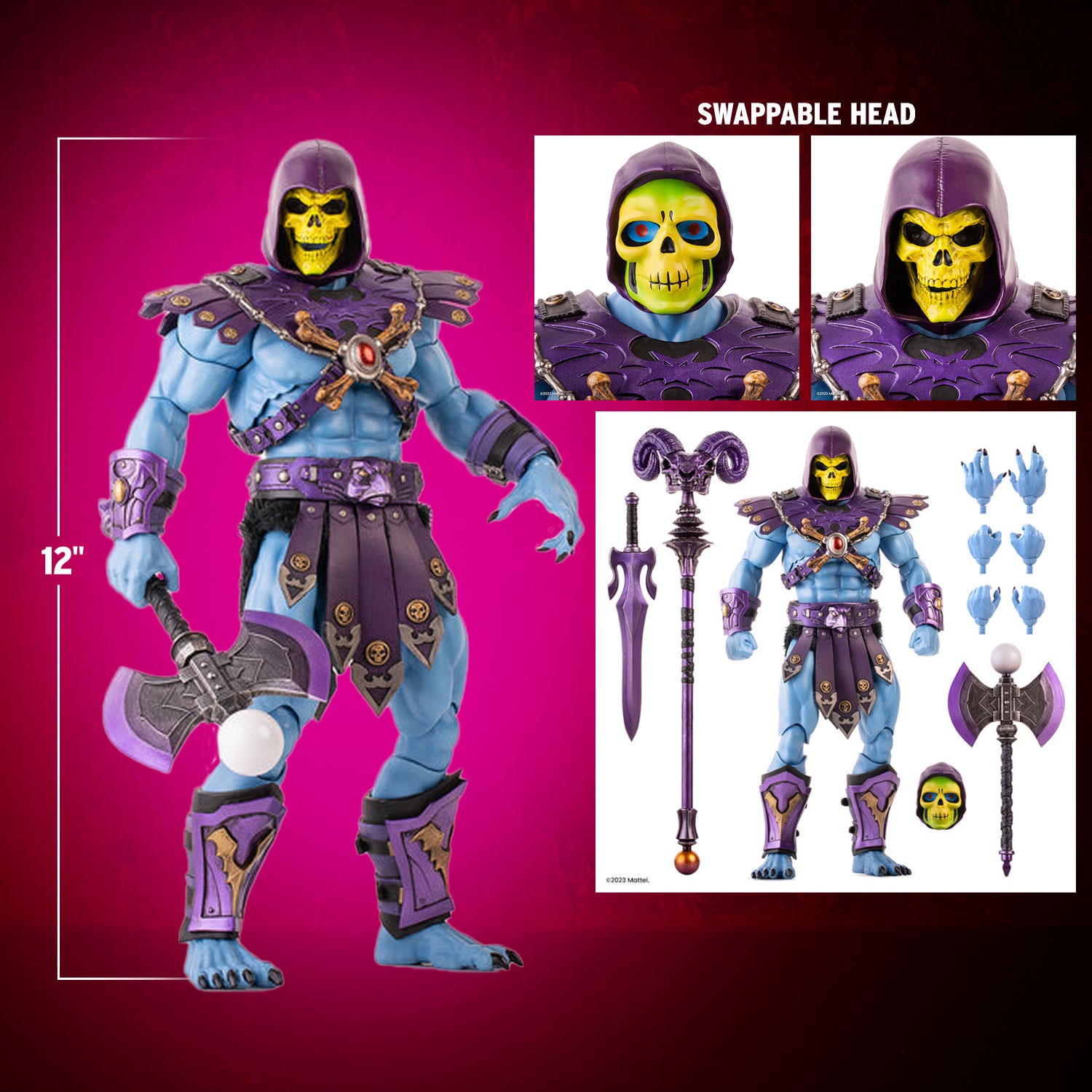 Skeletor Sixth Scale Figure by Mondo | Sideshow Collectibles Skeletor Sixth Scale Figure by Mondo | Sideshow Collectibles