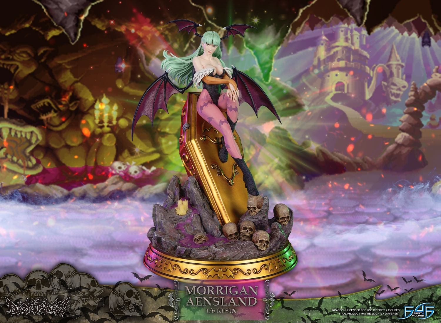 Darkstalkers Morrigan Aensland Statues  Collector Edition (Prototype Shown) View 1