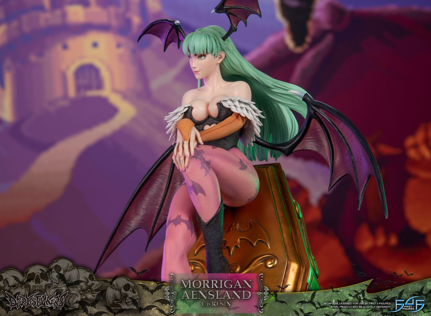 Darkstalkers Morrigan Aensland Statues  Collector Edition (Prototype Shown) View 3