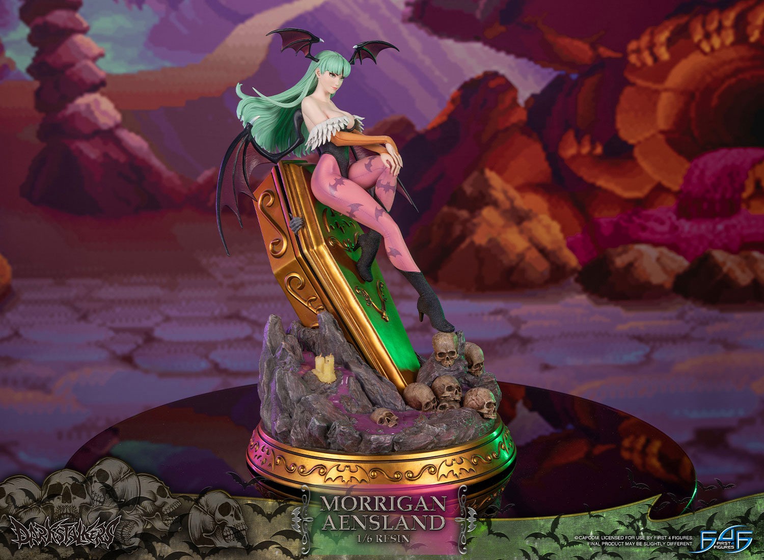 Darkstalkers Morrigan Aensland Statues  Collector Edition (Prototype Shown) View 12