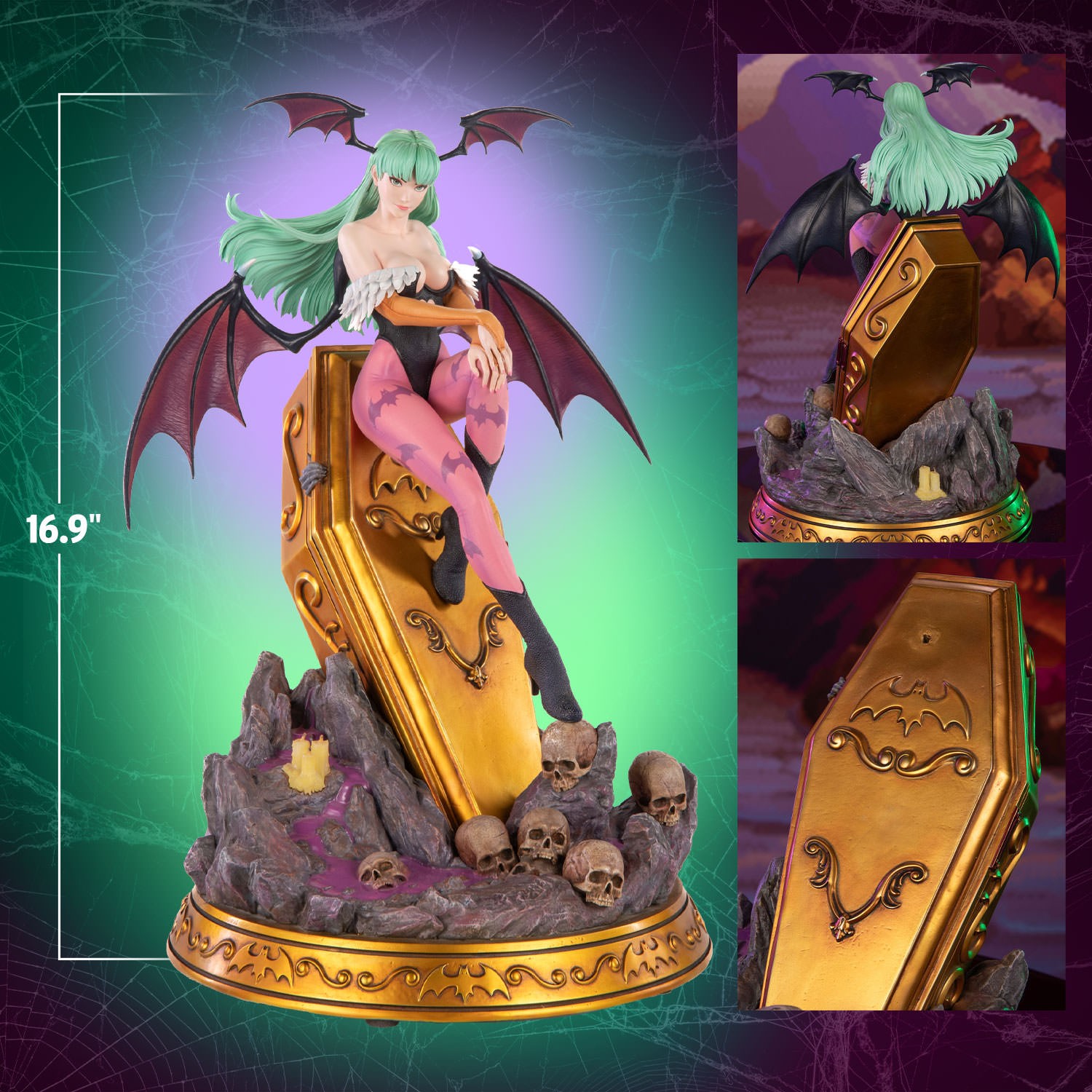 Darkstalkers Morrigan Aensland Statues  Collector Edition (Prototype Shown) View 2
