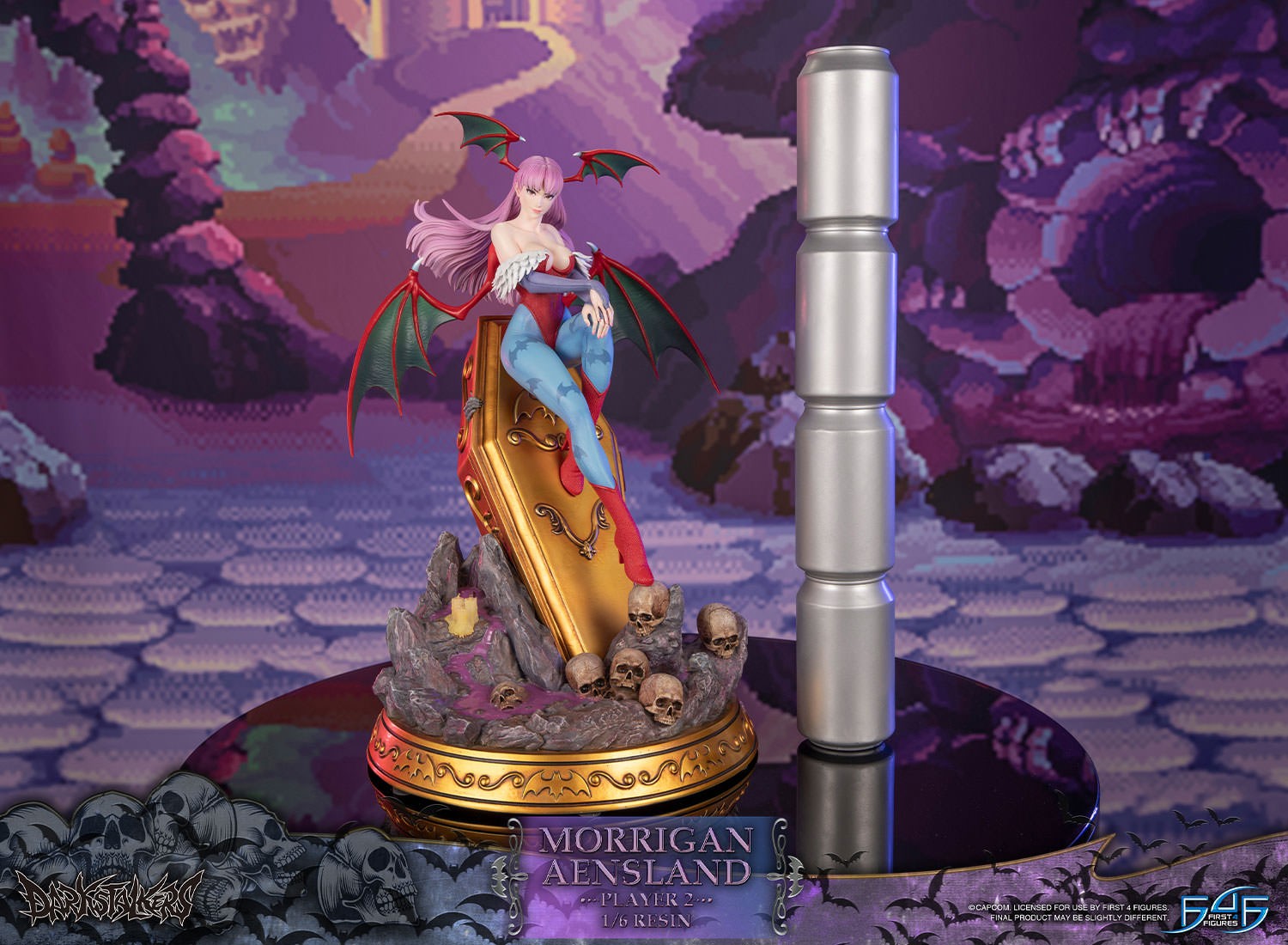 Darkstalkers Morrigan Aensland (Player 2) Statues  (Prototype Shown) View 14