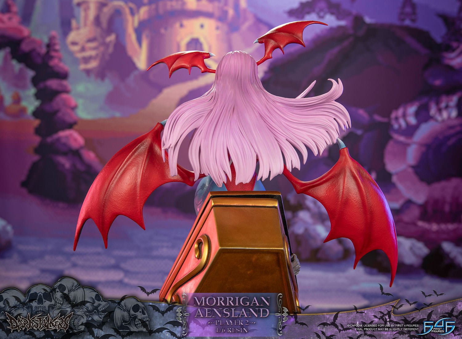 Darkstalkers Morrigan Aensland (Player 2) Statues  (Prototype Shown) View 20