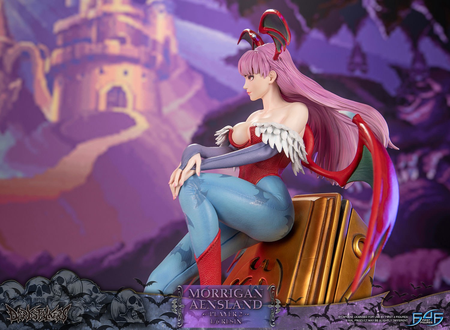 Darkstalkers Morrigan Aensland (Player 2) Statues  (Prototype Shown) View 21