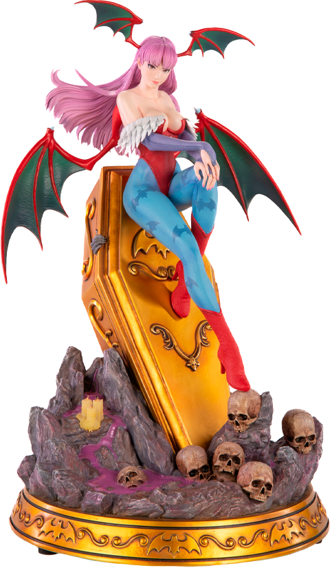 Darkstalkers Morrigan Aensland (Player 2) Statues  (Prototype Shown) View 26