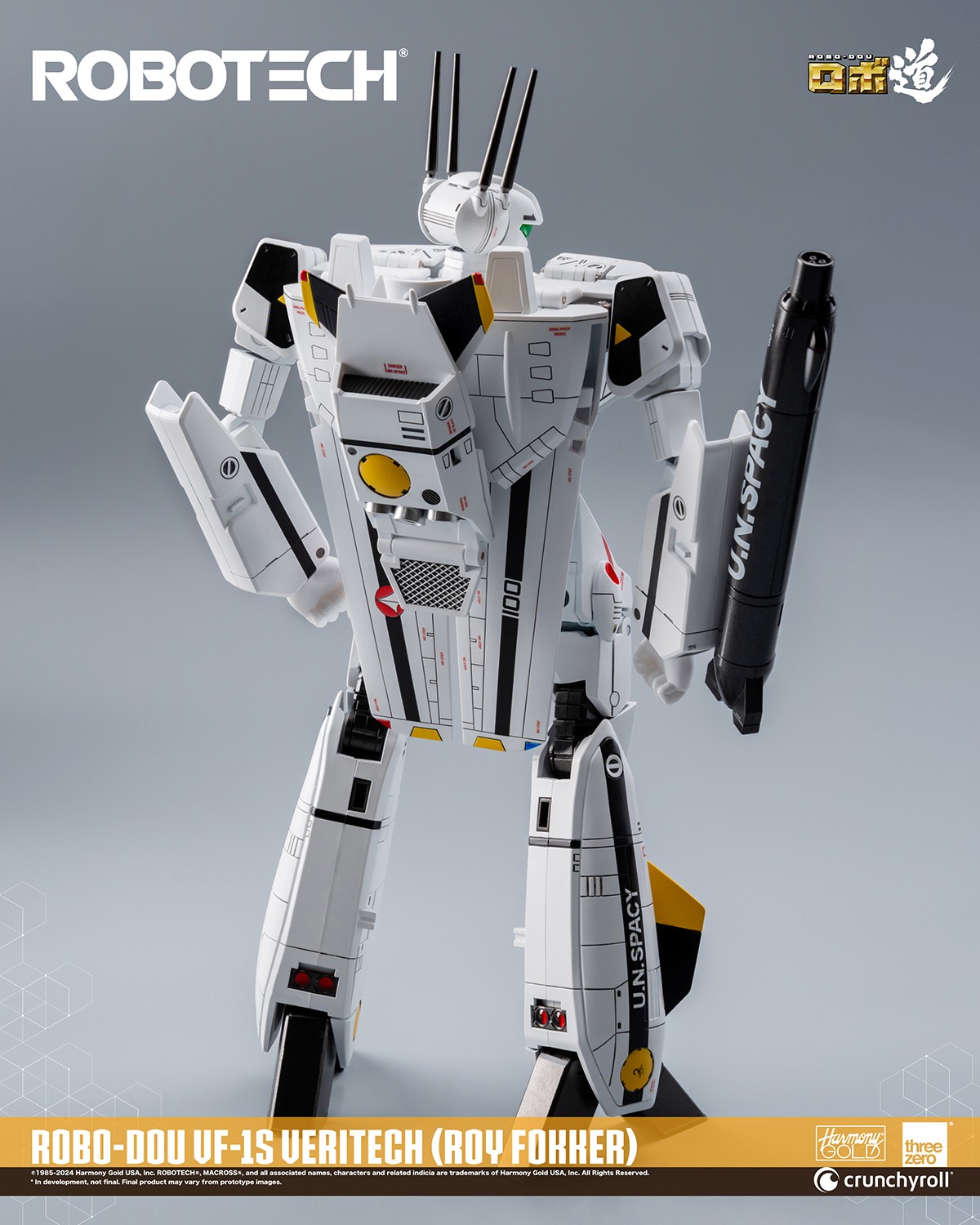 ROBO-DOU VF-1S Veritech (Roy Fokker) Action Figure by