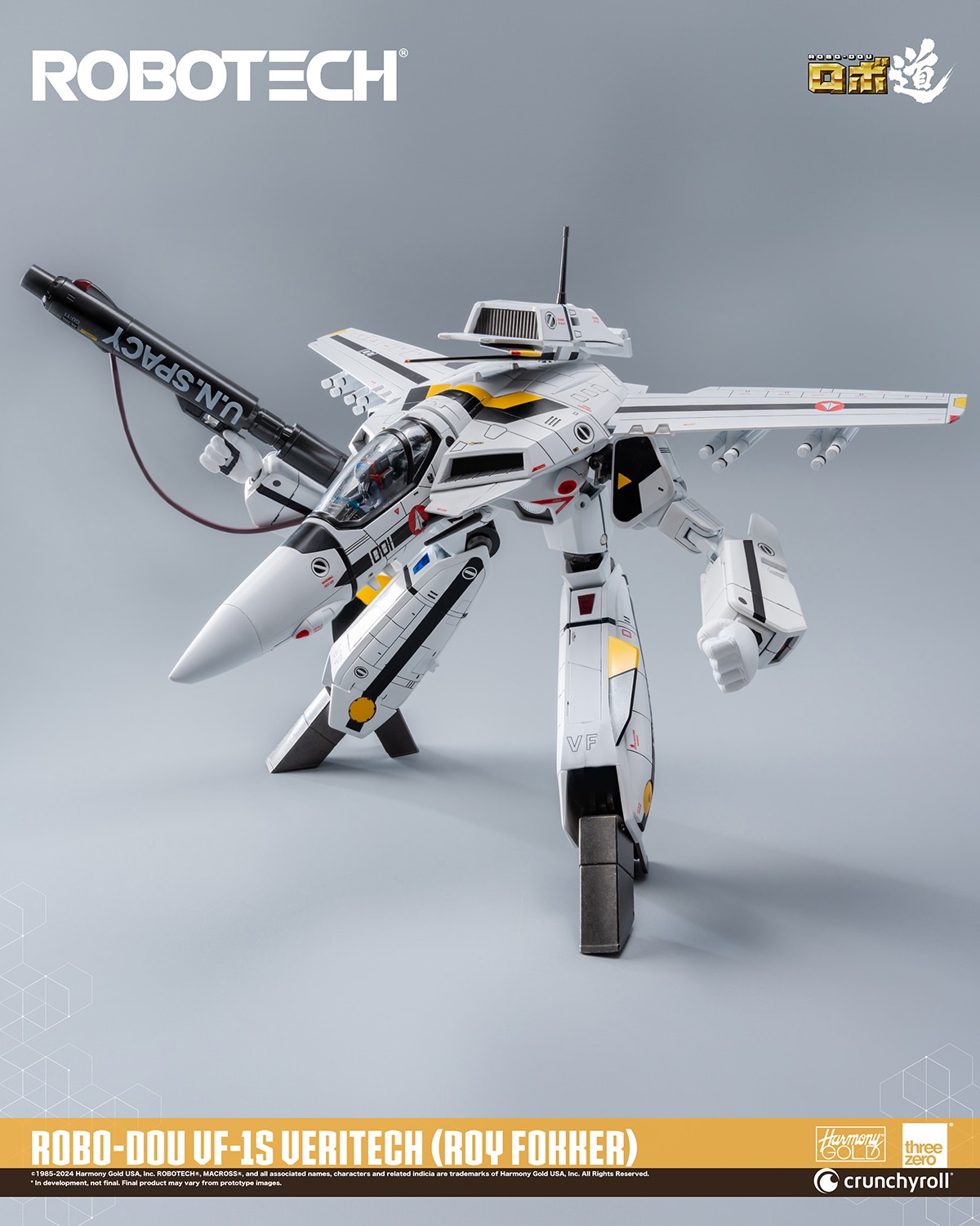 ROBO-DOU VF-1S Veritech (Roy Fokker) Action Figure by