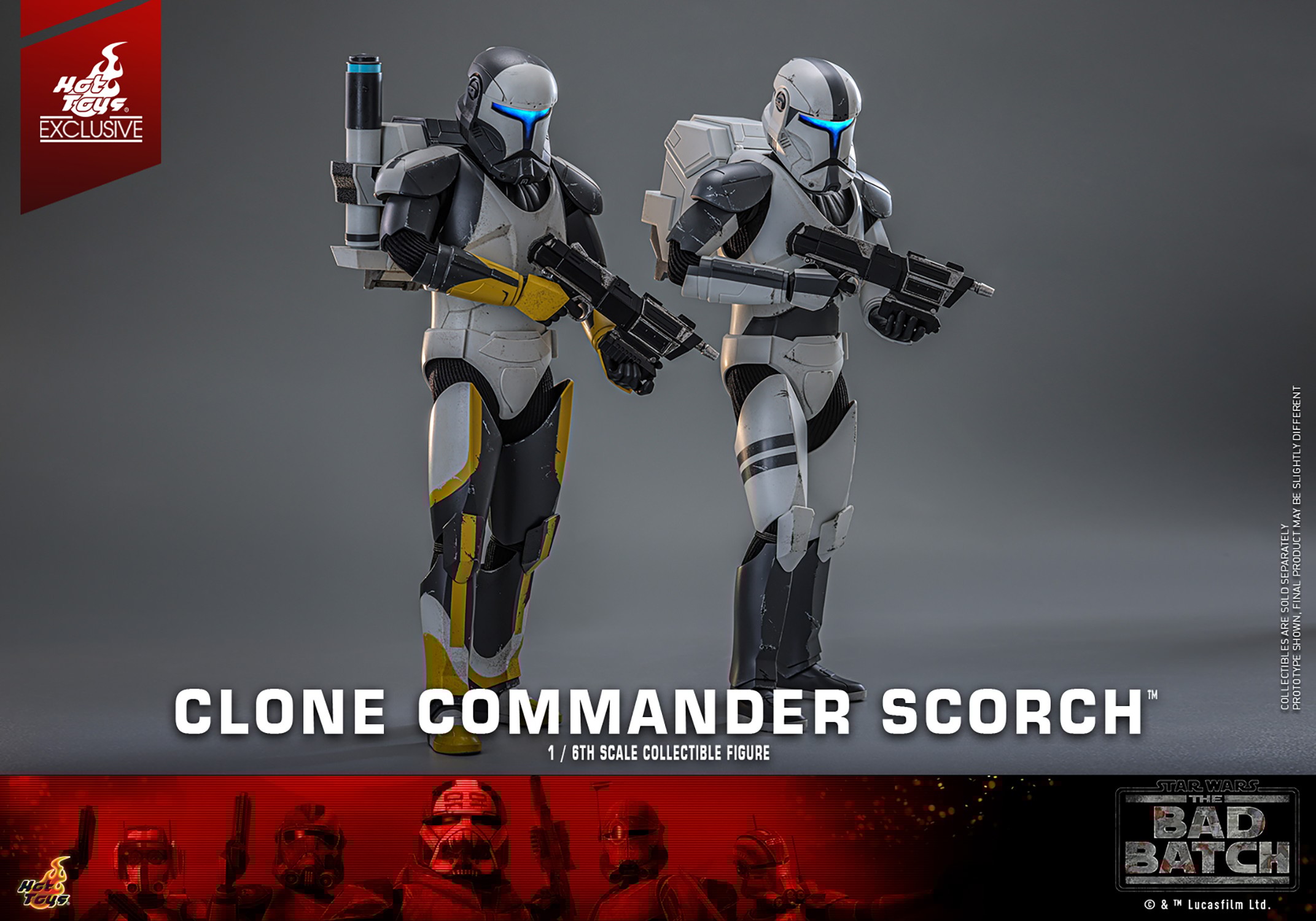 Star Wars Clone Commando Scorch™ Sixth Scale Figure  (Prototype Shown) View 13