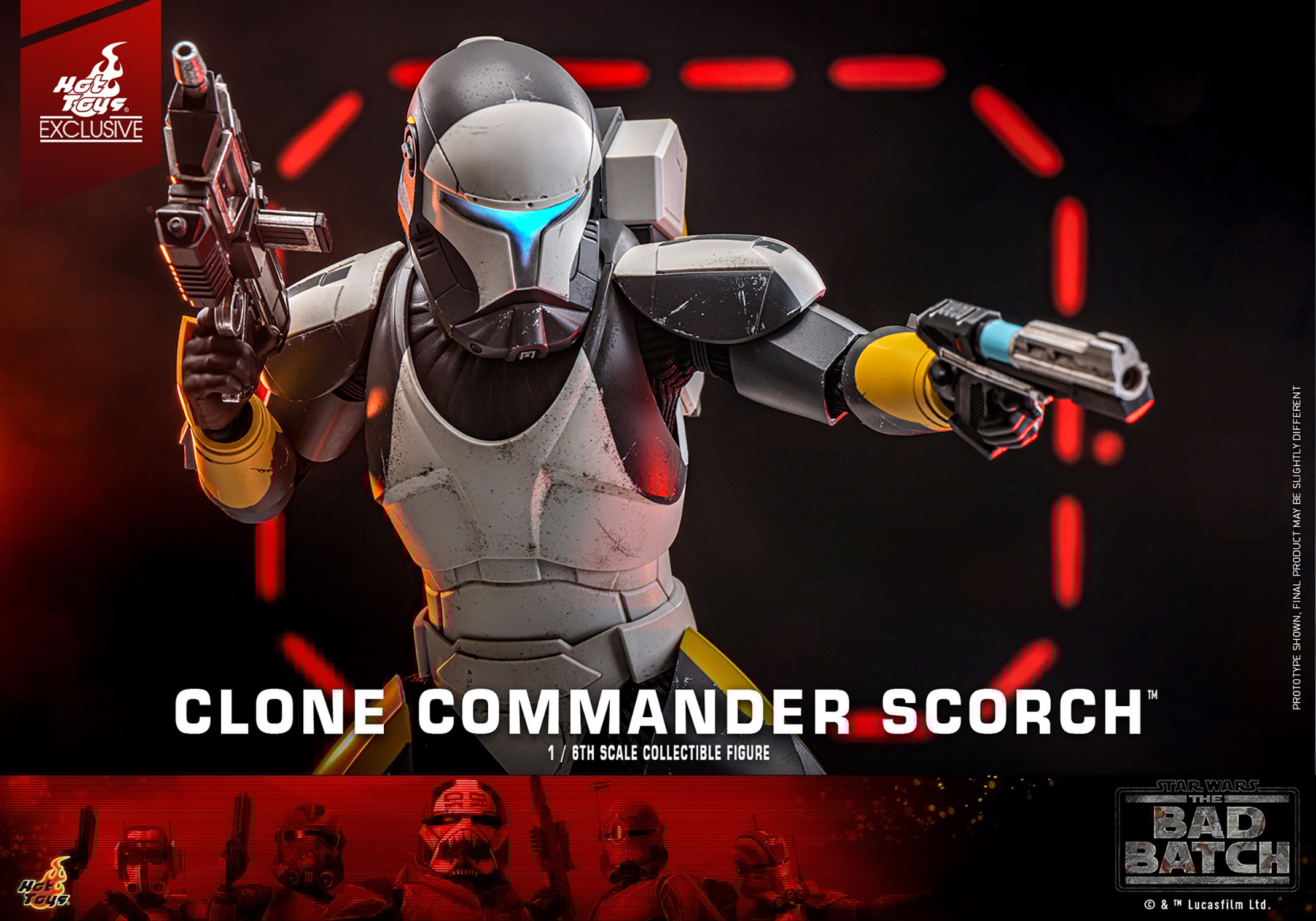Star Wars Clone Commando Scorch™ Sixth Scale Figure  (Prototype Shown) View 14
