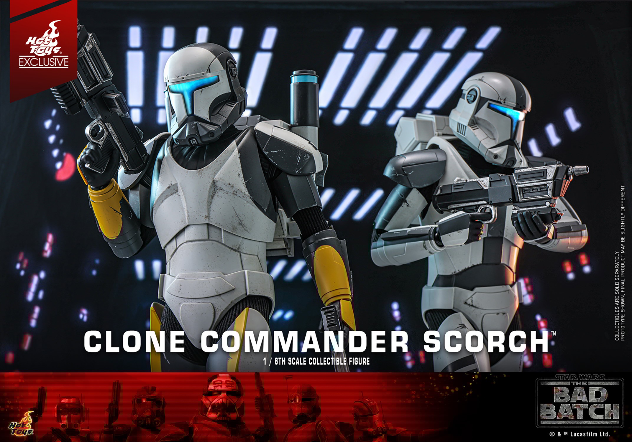 Star Wars Clone Commando Scorch™ Sixth Scale Figure  (Prototype Shown) View 18