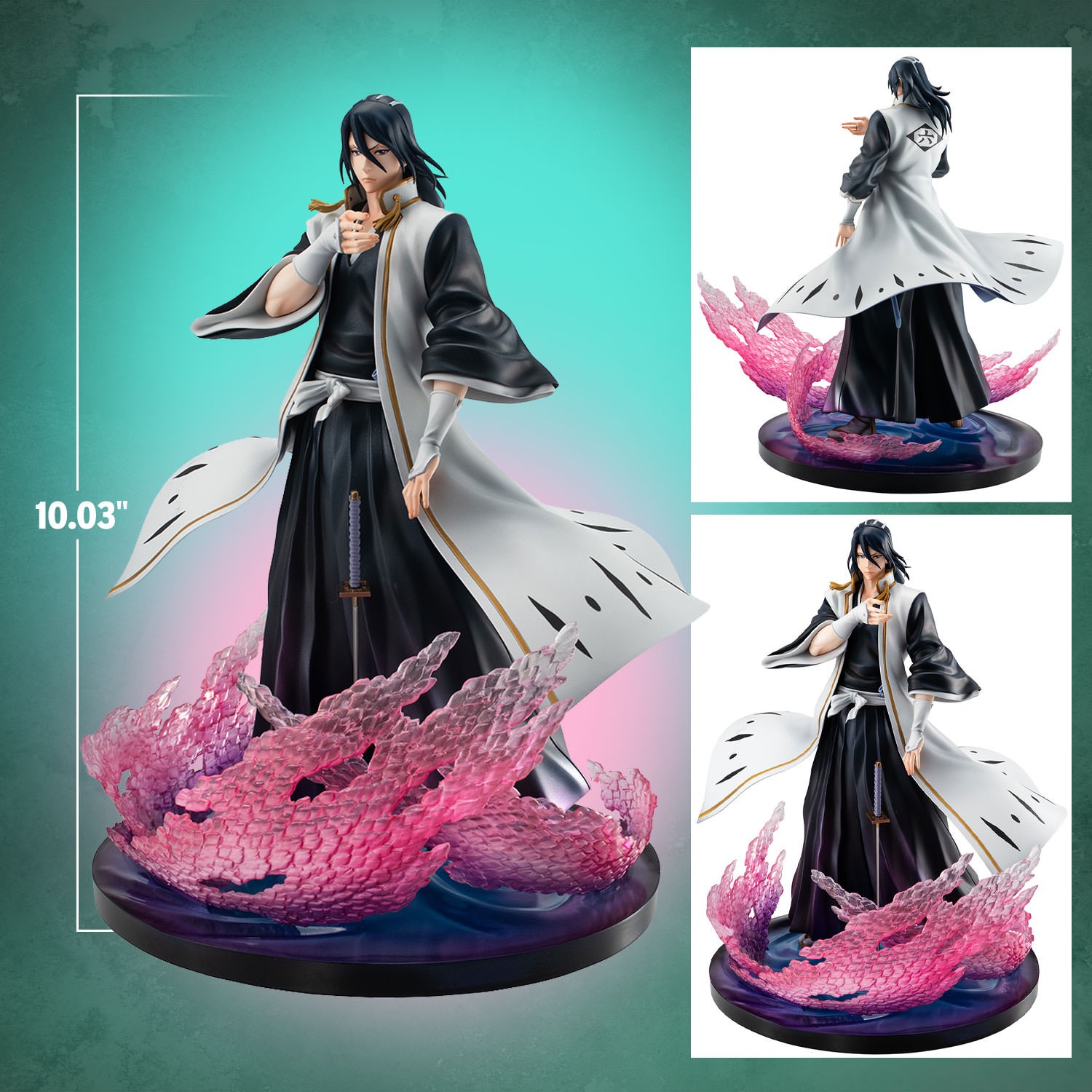 【2024年製 新品】 Byakuya Kuchiki Collectible Figure by MegaHouse | Sideshow キャラクターグッズ
