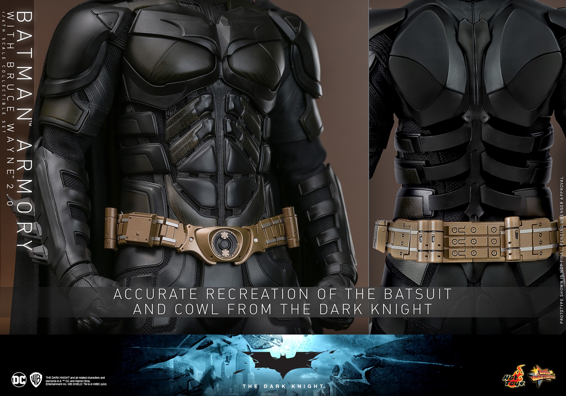 Batman Armory with Bruce Wayne (2.0) Sixth Scale Figure Set Batman Armory with Bruce Wayne (2.0) Sixth Scale Figure Set