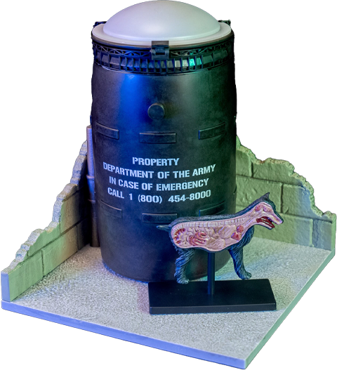 Return of the Living Dead 245 Trioxin Barrel Sixth Scale Figure Accessory  View 15
