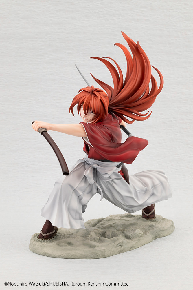 Rurouni Kenshin Kenshin Himura Statues  (Prototype Shown) View 9