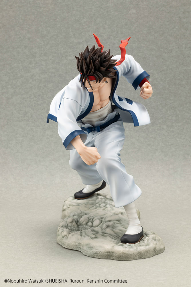 Rurouni Kenshin Sanosuke Sagara Statues  (Prototype Shown) View 13
