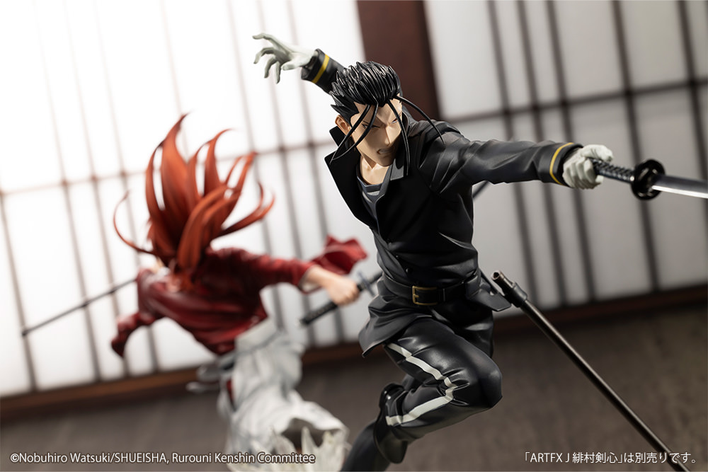 Rurouni Kenshin Hajime Saito Statues  (Prototype Shown) View 7