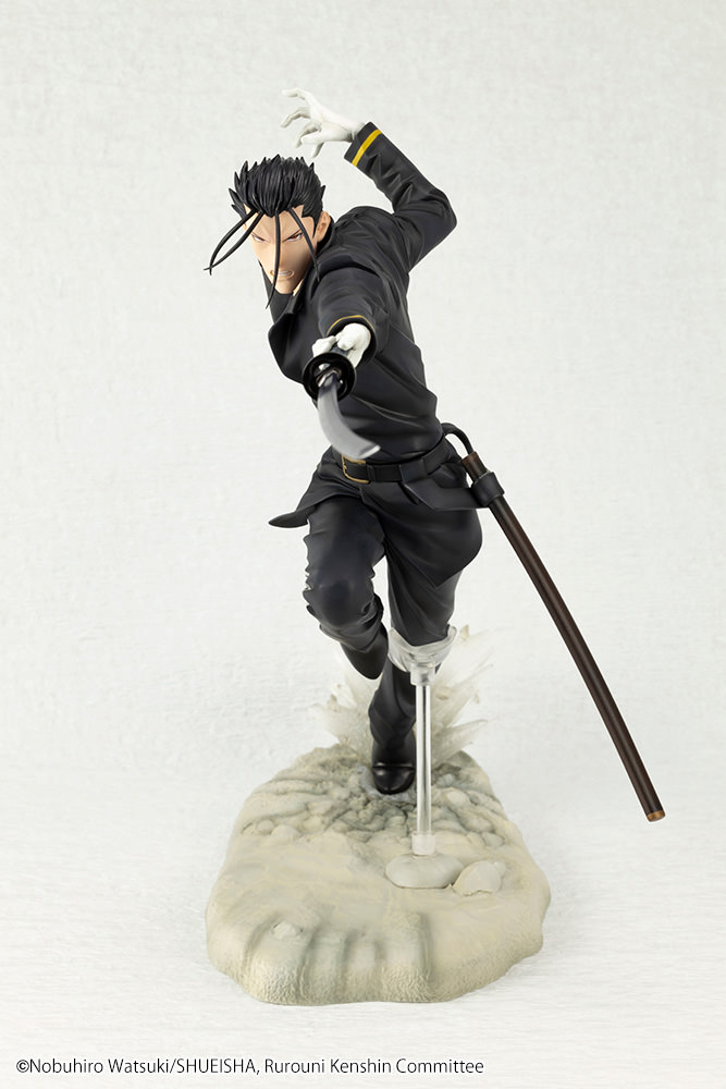 Rurouni Kenshin Hajime Saito Statues  (Prototype Shown) View 9