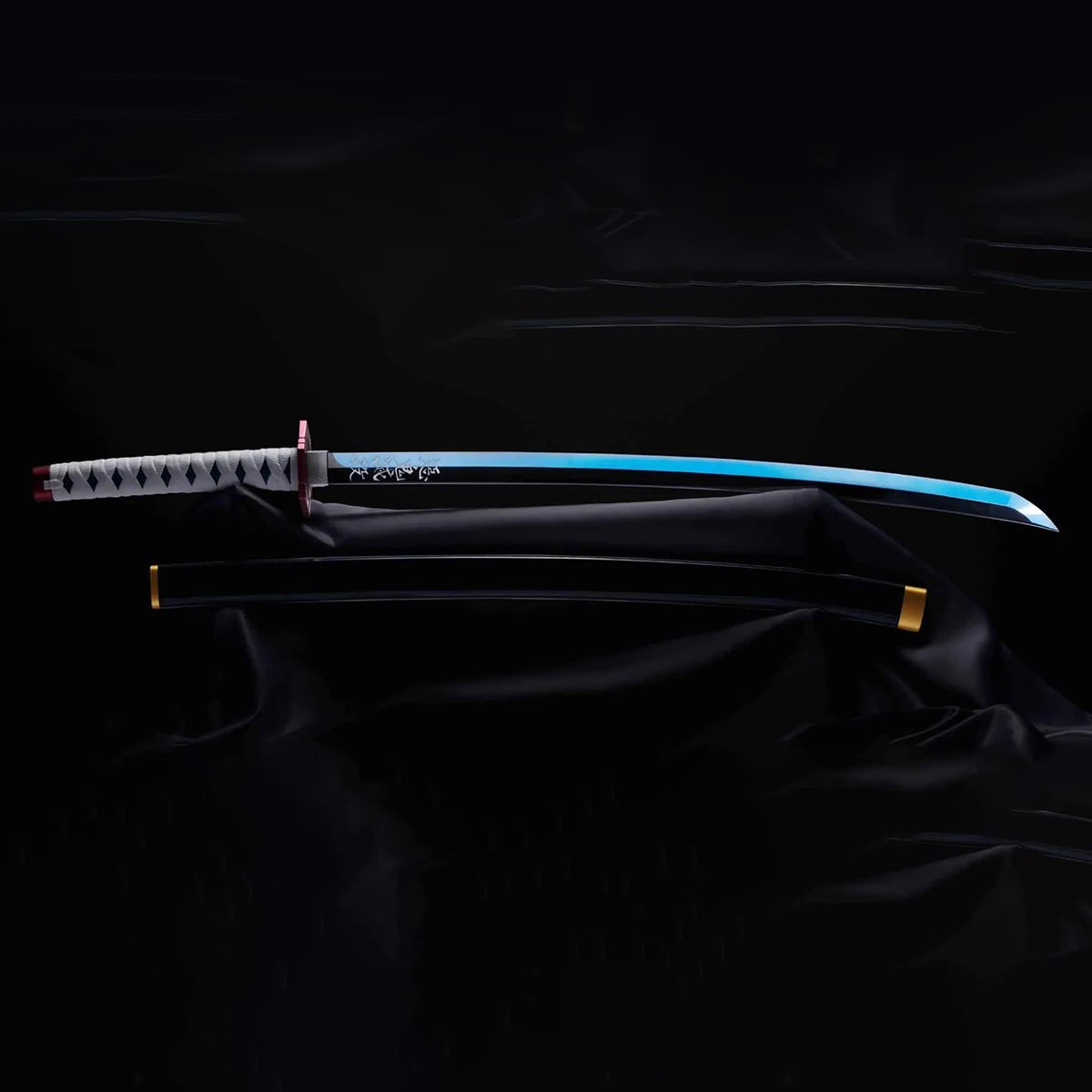  Nichirin Sword (Giyu Tomoika) Prop Replica by Tamashii Nations 