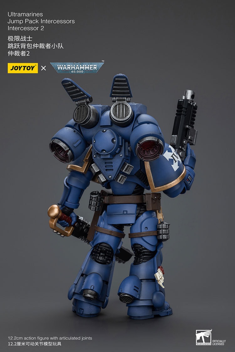 Ultramarines Jump Pack Intercessors with Captain Collectible