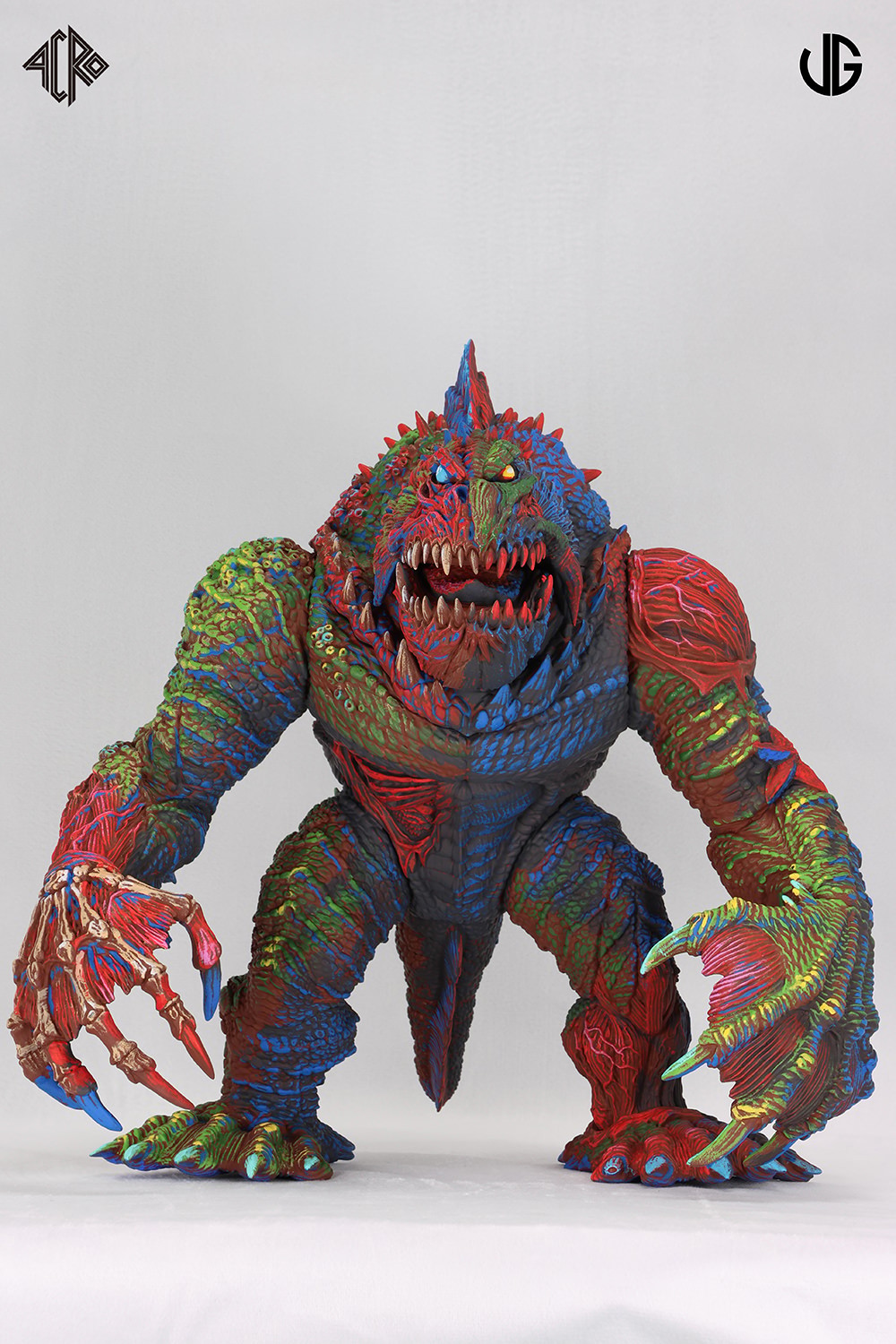 Kaiju Remix Series Gill Beast: Namazu (EX Version) Vinyl Collectible  (Prototype Shown) View 7