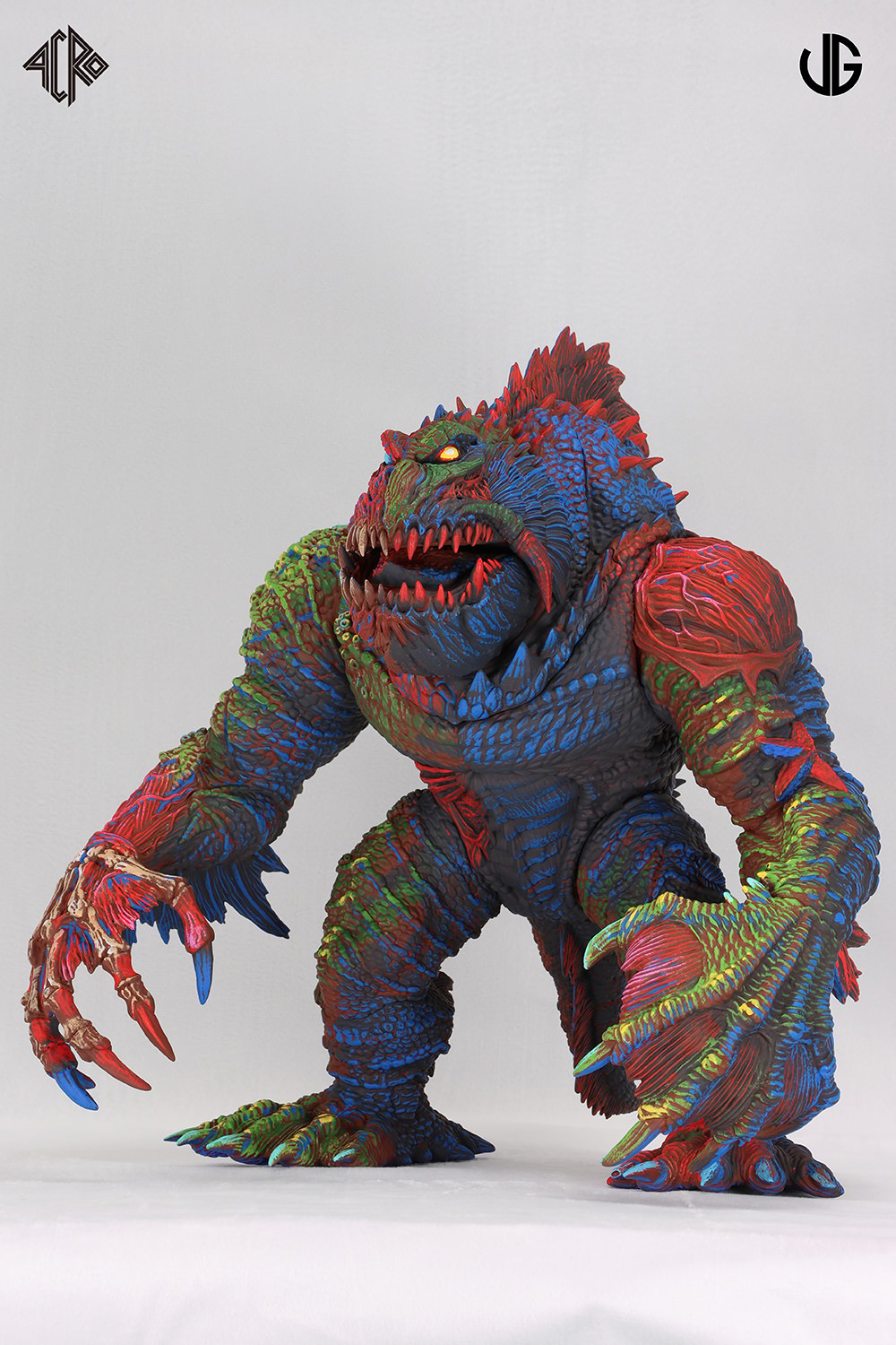 Kaiju Remix Series Gill Beast: Namazu (EX Version) Vinyl Collectible  (Prototype Shown) View 8