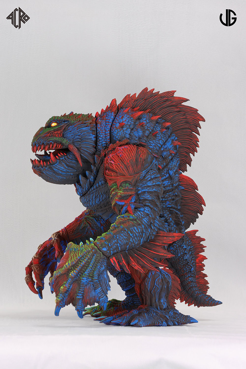 Kaiju Remix Series Gill Beast: Namazu (EX Version) Vinyl Collectible  (Prototype Shown) View 9