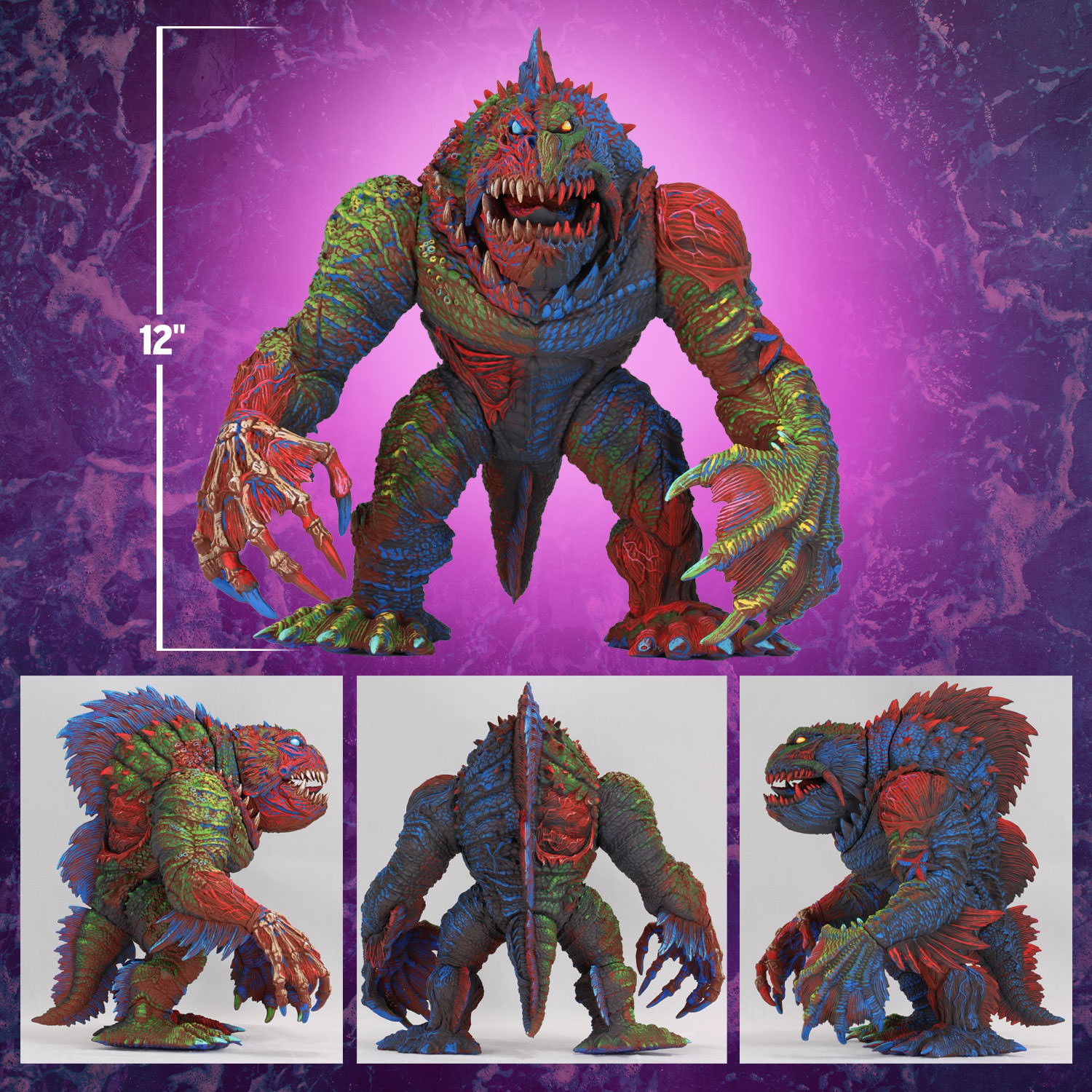Kaiju Remix Series Gill Beast: Namazu (EX Version) Vinyl Collectible  (Prototype Shown) View 2