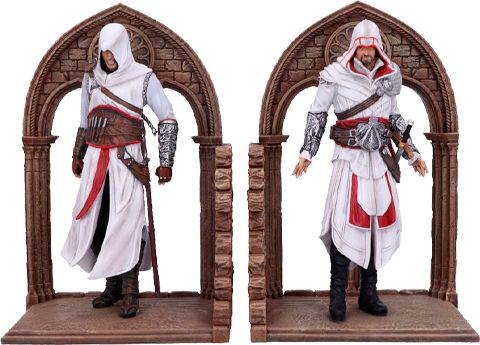 Assassins Creed Altaïr and Ezio Bookends Office Supplies  (Prototype Shown) View 10