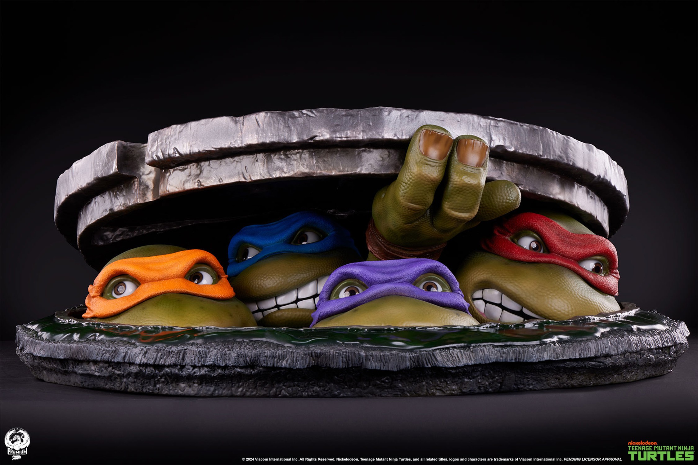 Teenage Mutant Ninja Turtles TMNT - Underground Diorama  (Prototype Shown) View 8