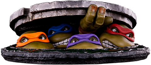Teenage Mutant Ninja Turtles TMNT - Underground Diorama  (Prototype Shown) View 19