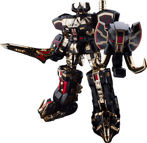Mighty Morphin Power Rangers Megazord (Black Limited Ver.) Model Kit  (Prototype Shown) View 25