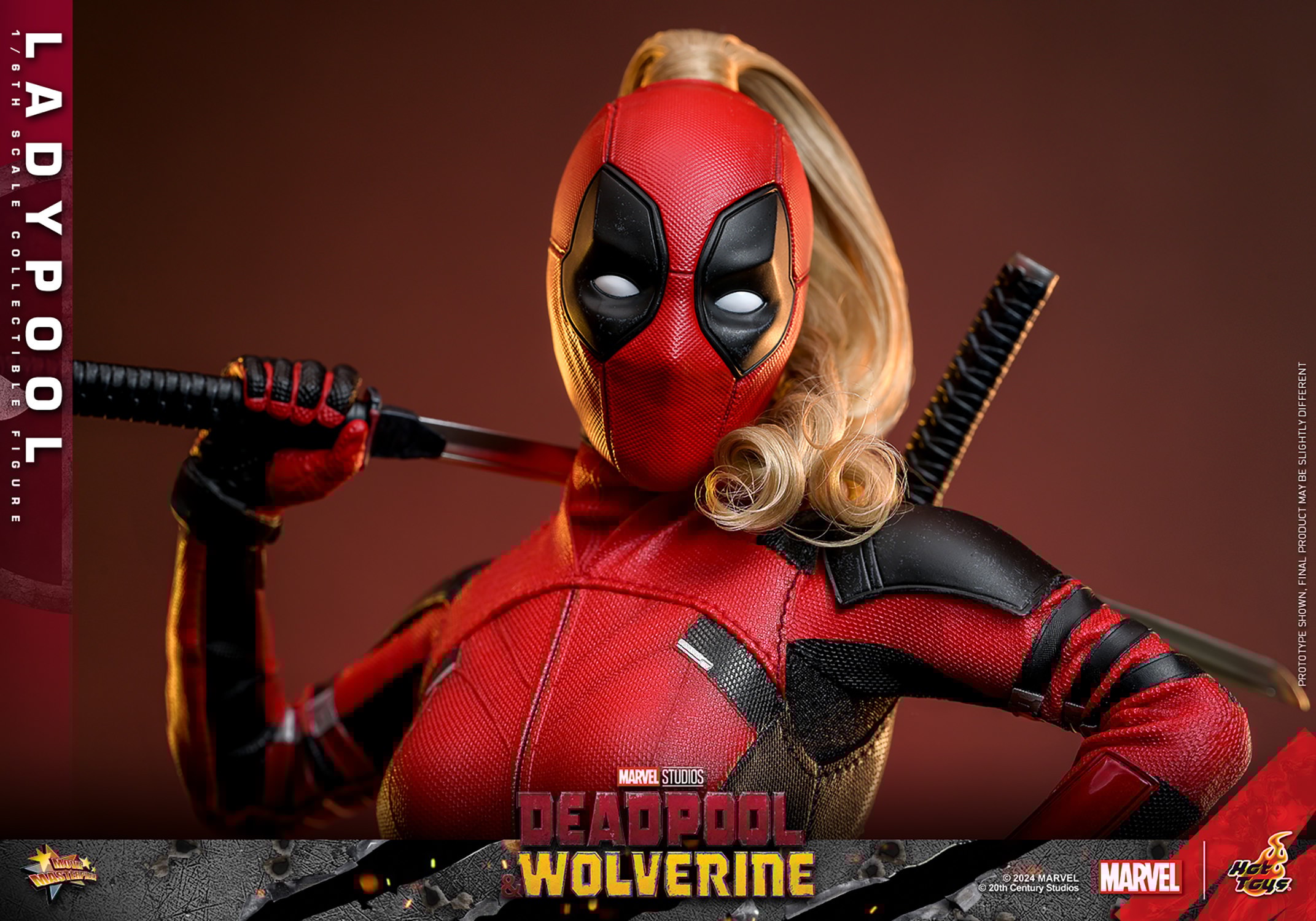 アメコミ LADY DEADPOOL LIMITED EDITION Hot Toys Ladypool Sixth Scale Figure Limited Deadpool and