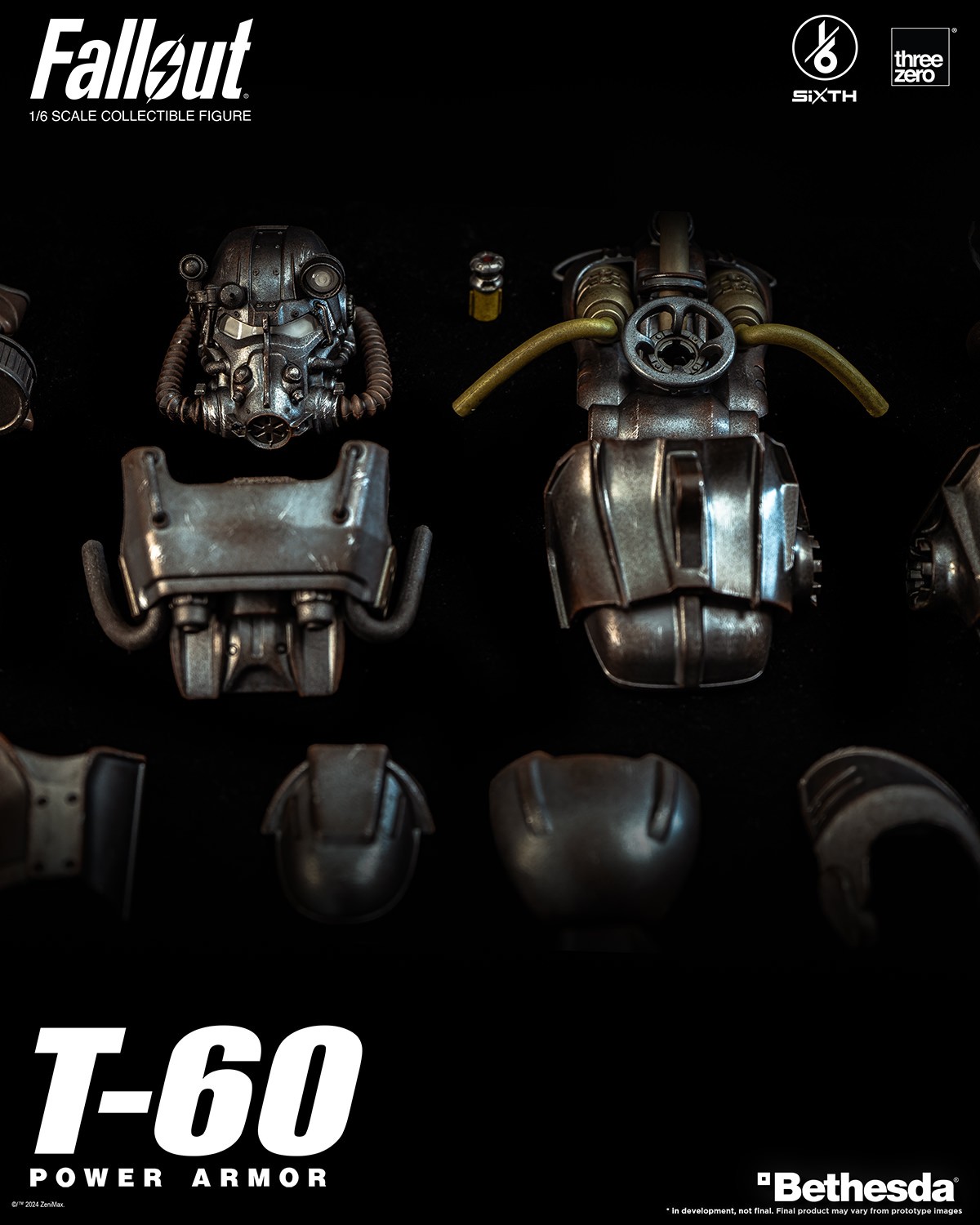 T-60 Power Armor Sixth Scale Figure by Threezero | Sideshow