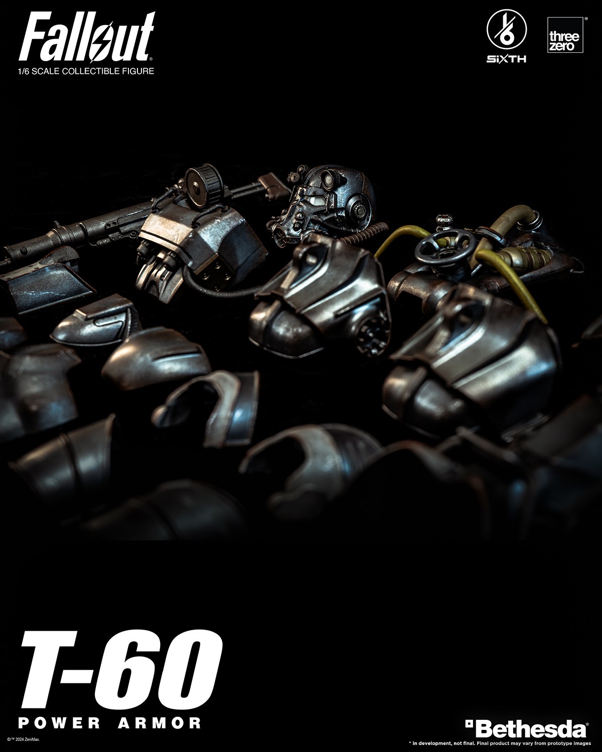 T-60 Power Armor Sixth Scale Figure by Threezero | Sideshow