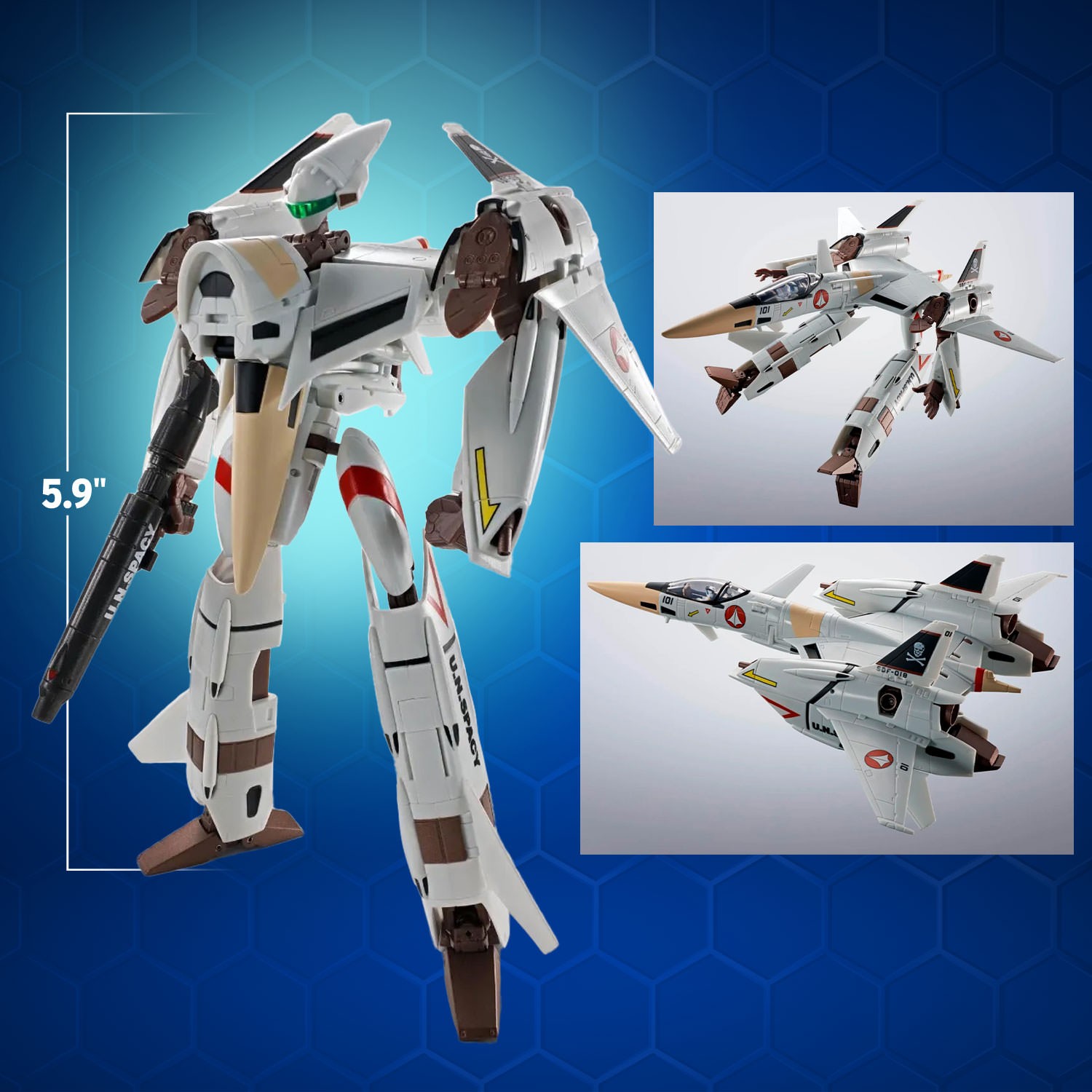 VF-4 LIGHTNING III -Flash Back 2012- Action Figure by Tamashii