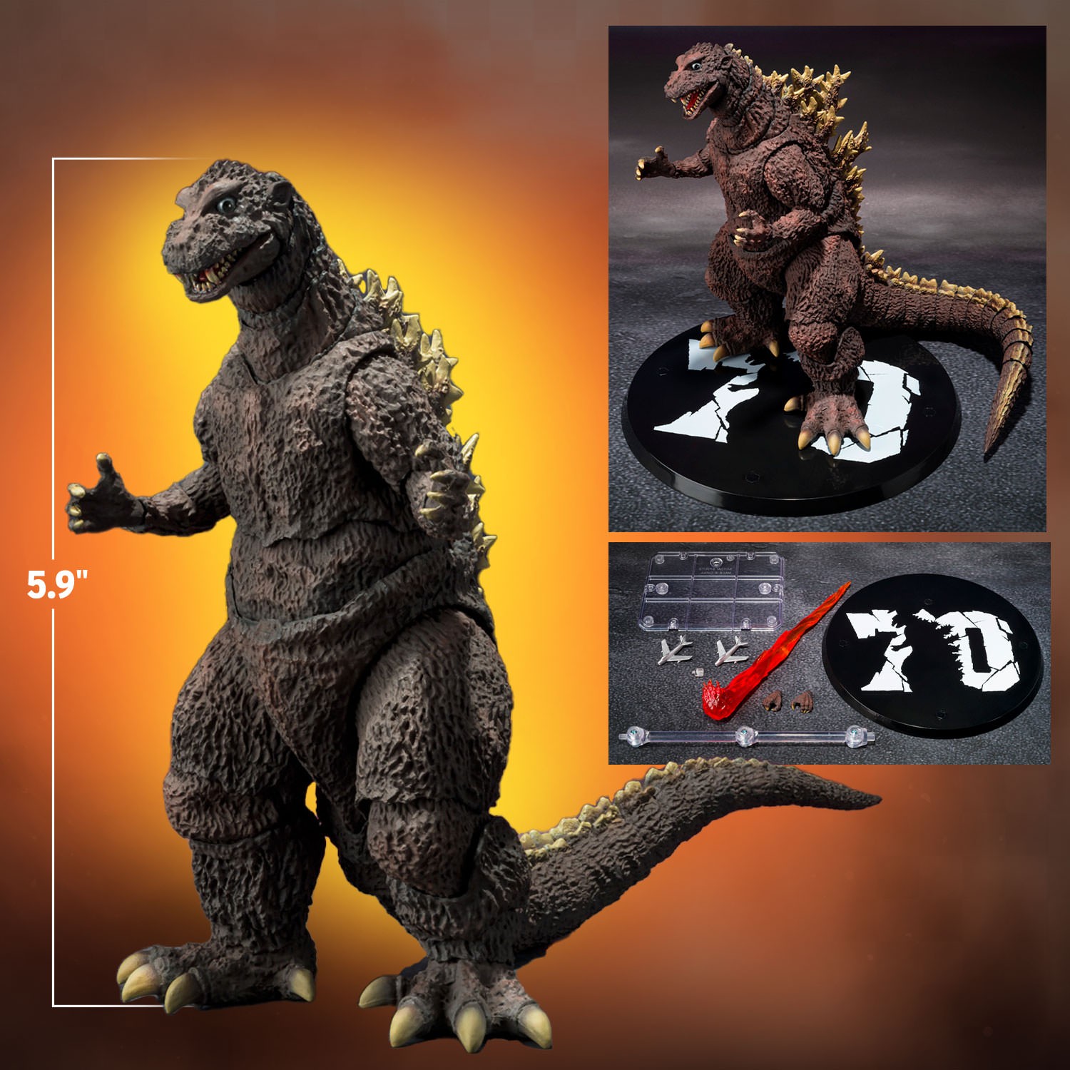 2024年のクリスマス GODZILLA Collectible Ver. Special Anniversary 70th [1954] 特撮