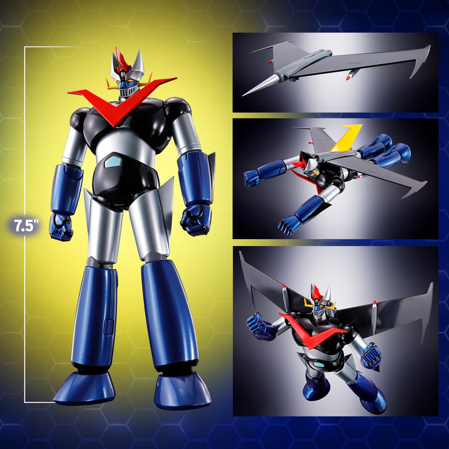 Mazinger Z Soul of Chogokin GX-108 Rhine X1 & Diana A Set