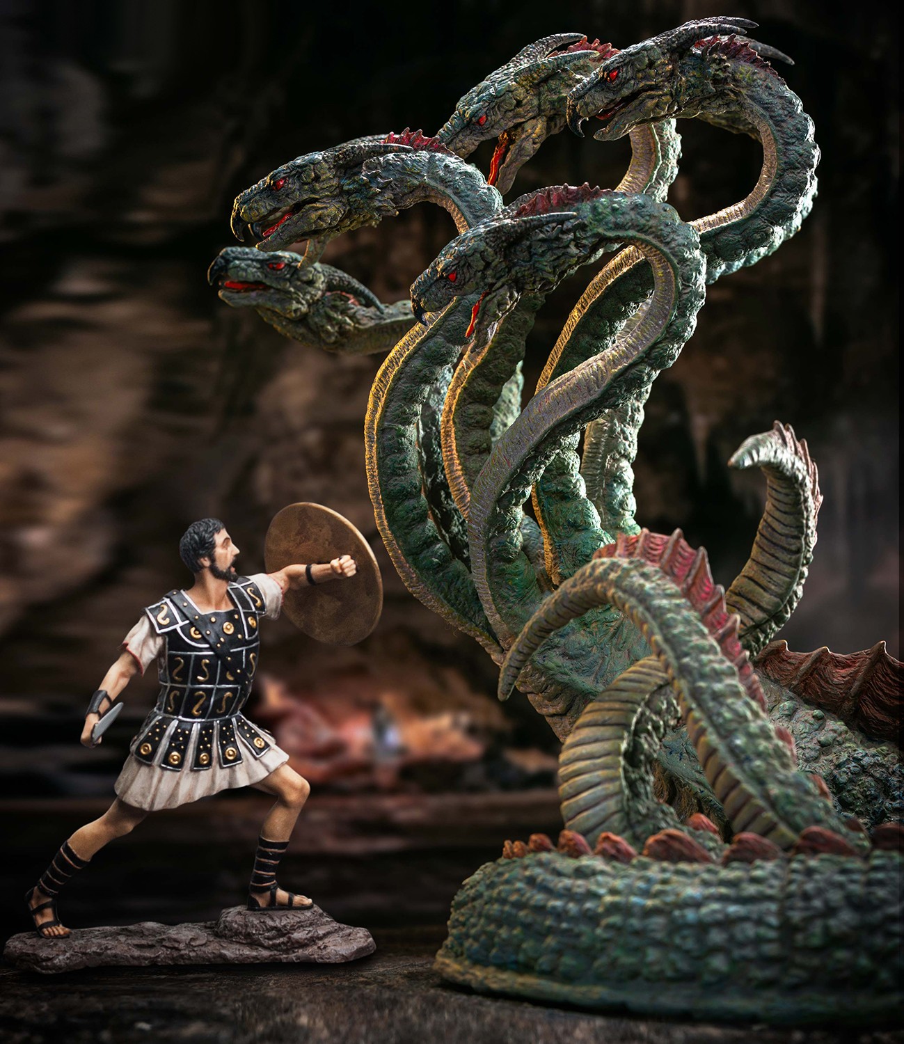 Ray Harryhausen Hydra Deluxe Statues  (Prototype Shown) View 4