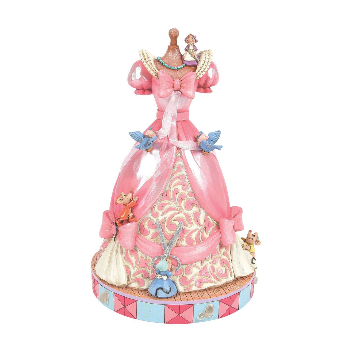 Disney Cinderella's Pink Dress Music Figurine  View 6