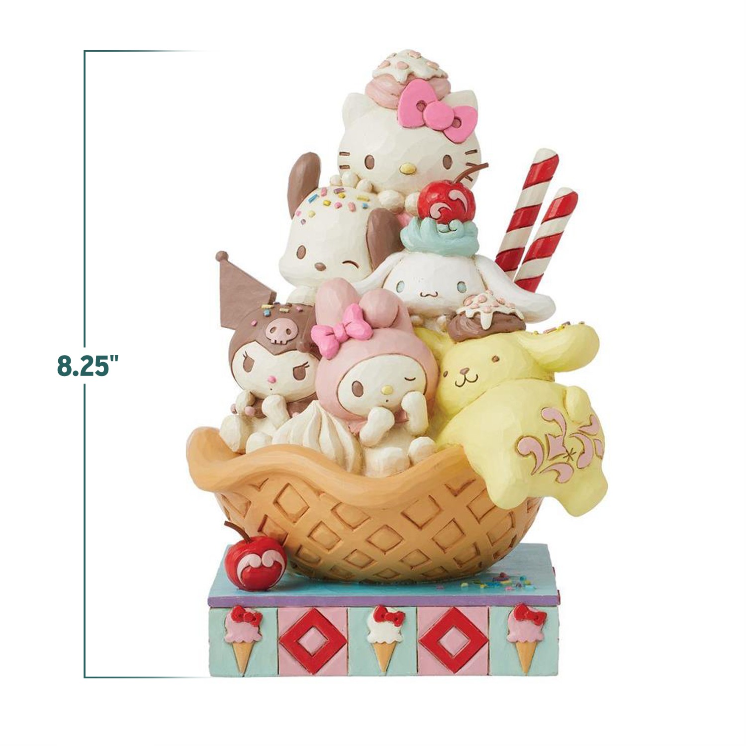 Sanrio Hello Kitty & Friends Waffle Figurine  View 2