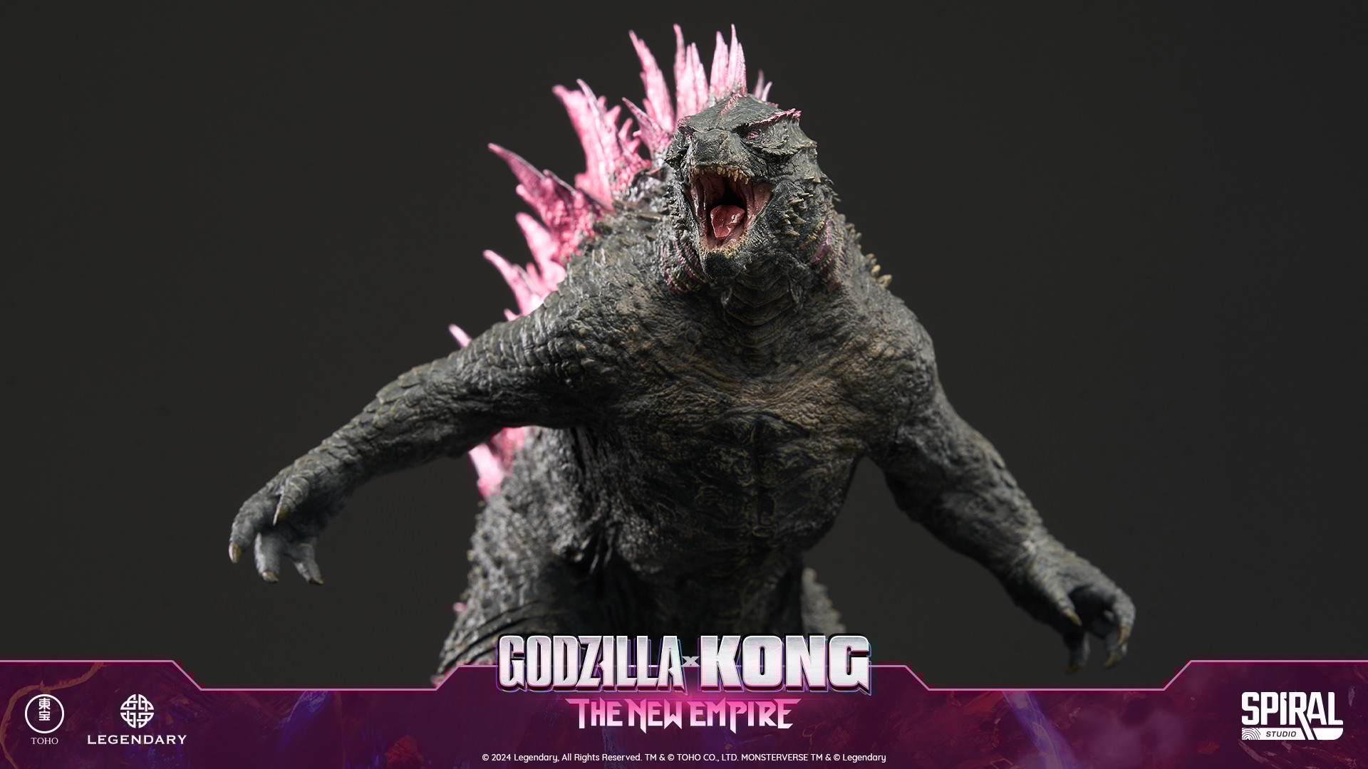 Godzilla 2024 Evolved Form (Heat Ray Version) Statue