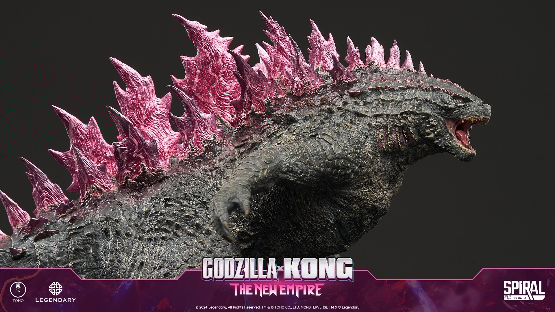 Godzilla 2024 Evolved Form (Heat Ray Version) Statue