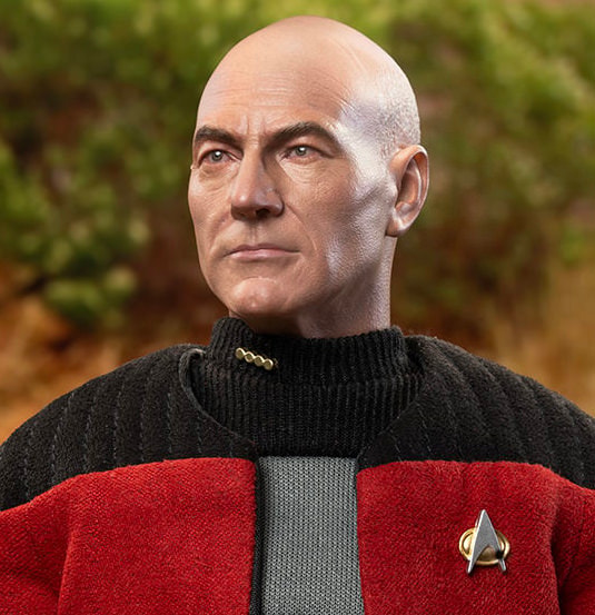 Star Trek Captain Jean-Luc Picard (Essential Darmok Uniform) Sixth Scale Figure  (Prototype Shown) View 1