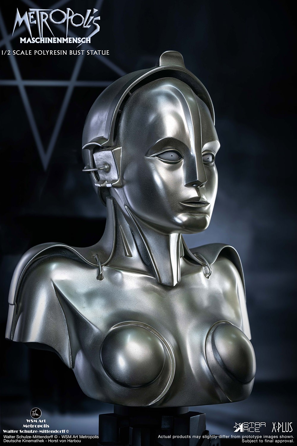 Metropolis Maschinenmensh Bust  (Prototype Shown) View 7