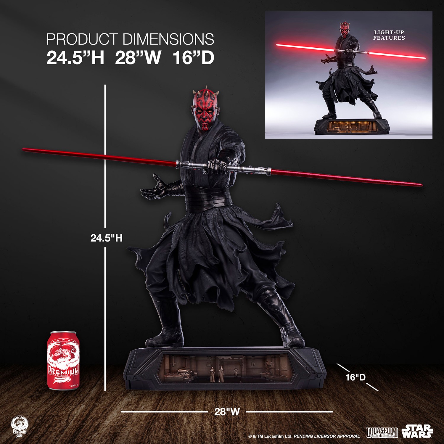 2006.SIDESHOW/STAR WARS“DARTH MAUL” Darth Maul (2.0) Sixth Scale Figure by Hot Toys | Sideshow