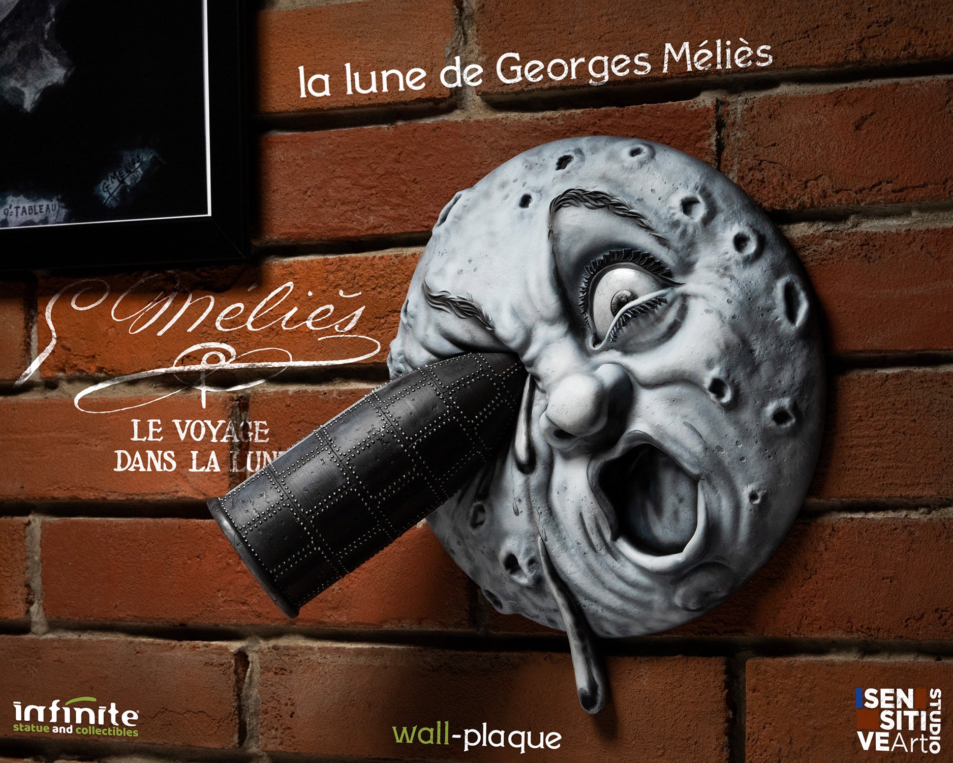 Le Voyage Dans La Lune La Lune de George Melies Wall Decor  (Prototype Shown) View 5