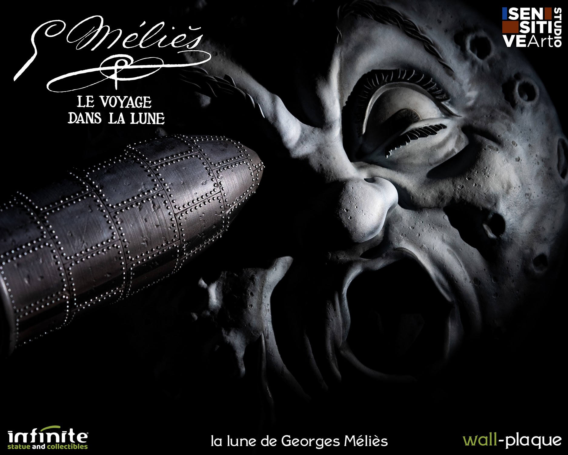 Le Voyage Dans La Lune La Lune de George Melies Wall Decor  (Prototype Shown) View 9