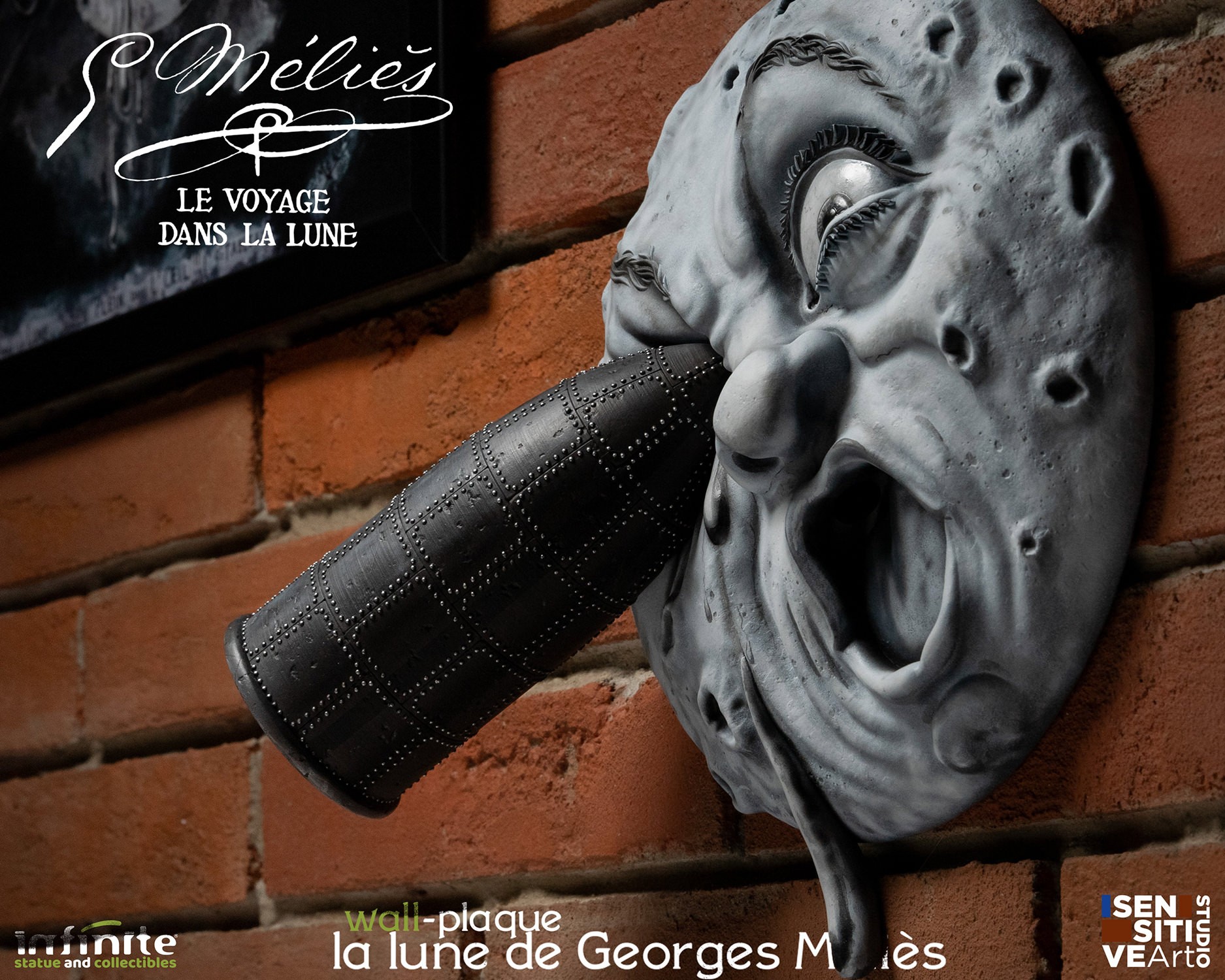 Le Voyage Dans La Lune La Lune de George Melies Wall Decor  (Prototype Shown) View 12