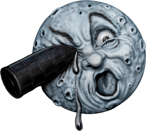 Le Voyage Dans La Lune La Lune de George Melies Wall Decor  (Prototype Shown) View 18