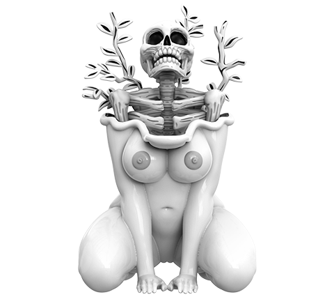 Mighty Jaxx Originals New Me Statues  (Prototype Shown) View 15